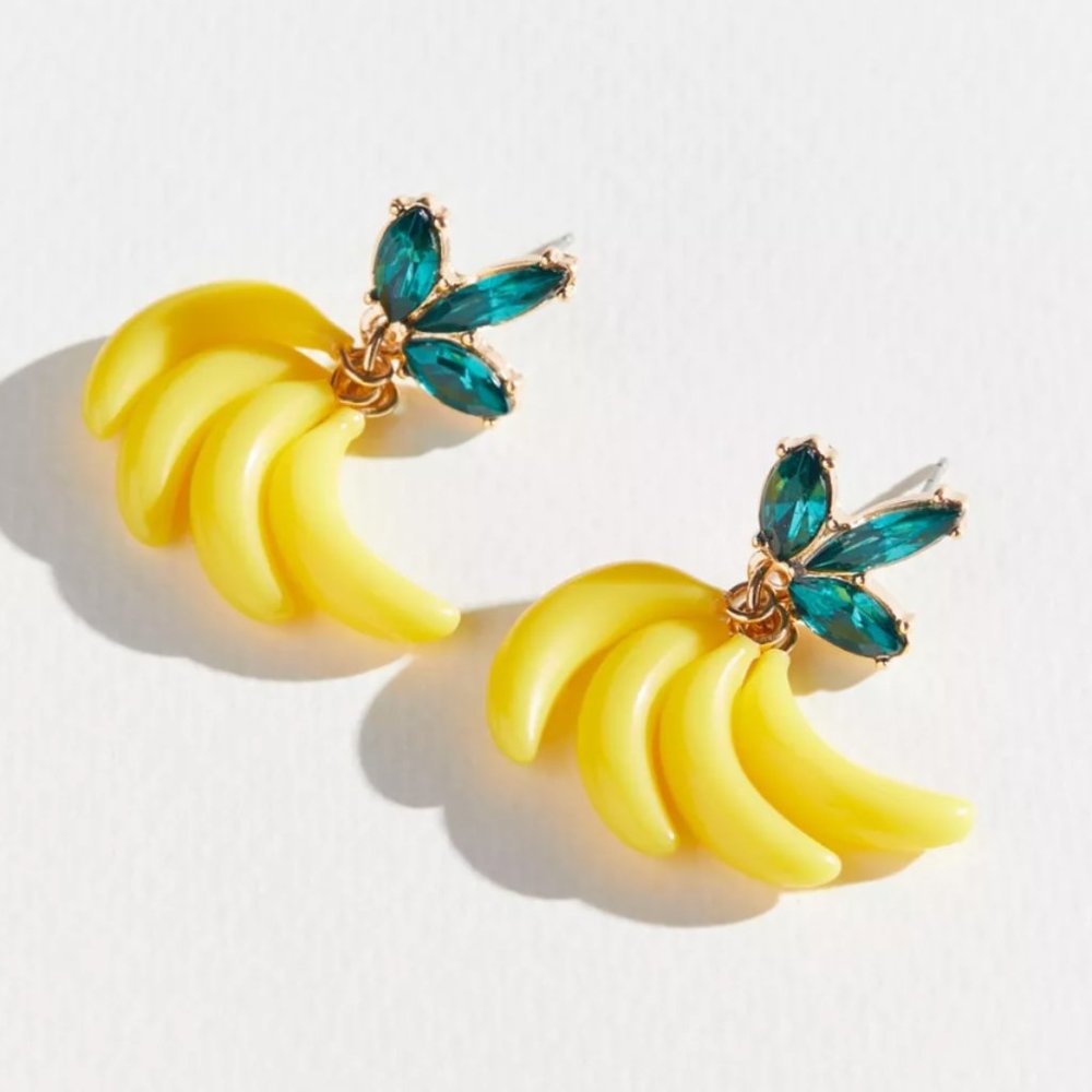 Banana Statement Earring